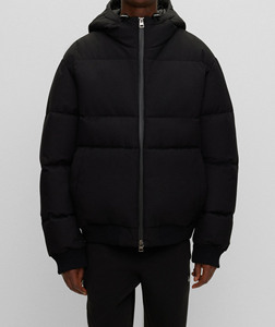 Chaqueta Bomber de Invierno para Hombre, de Alta Calidad, al por Mayor, con Capucha, Acolchada, de Lona Transpirable, Impermeable y Resistente al Viento - Product Image 1