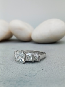 Customizable 925 Sterling Silver Solitaire Engagement Wedding Anniversary Ring VVS Diamond 14k/18k Gold Trendy Set Diamond Gifts - Product Image 3