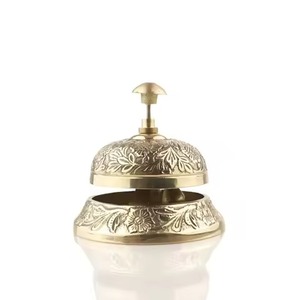Campana de Mesa Náutica de Latón para Decoración del Hogar, Campana de Escritorio de Latón, Campana de Llamada para Oficina, Mostrador de Hotel, Campana Decorativa, Regalo - Product Image 5