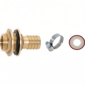 Ensemble de raccordement pour baril de pluie en laiton GEKA 1 pouce, filetage interne 25 mm, connecteurs d'eau de jardin 3/4 pouces - Product Image 3