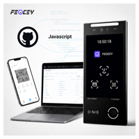 FCV4905 8 İnç Geliştirici Versiyonu Kurumsal Zaman Saati Yüz Tanıma Düşük Kodlu Özel Platform JS Tabanlı Kendi Kendine Programlanabilir Yazılım