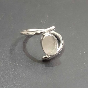Haute qualité 925 argent Sterling ovale lunette anneau 6x4mm à 25x20mm blanc anneau réglage Cabochon résine bijoux à bricoler soi-même faisant des fournitures - Product Image 5
