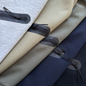 Sudadera con Cierre de Cremallera y Logotipo Personalizado de Moda 2025, Tejido de Punto con Capa de Aire, 100% Algodón, Secado Rápido, Transpirable, Sudadera Casual para Hombre con Cierre de Cremallera de un Cuarto, Felpa de Alta Calidad - Product Image 4