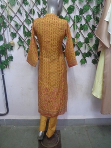 ชุดแฟชั่นเรียบง่ายลำลองพิมพ์ลายดิจิตอลชุดสวมใส่สำหรับใส่ไปงานปาร์ตี้และออฟฟิศจากอินเดีย - Product Image 5