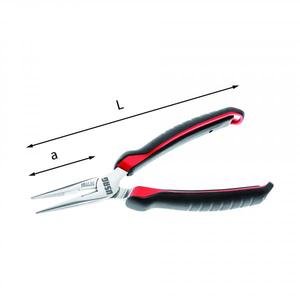 คีมปากยาวพิเศษแบบครึ่งวงกลมยี่ห้อ Usag พร้อมปากตรง คุณภาพพรีเมียม - Product Image 1