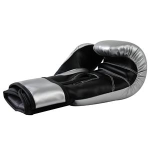 Guantes de boxeo deportivos de alta calidad hechos de cuero genuino en Color negro Guantes de boxeo impermeables - Product Image 2