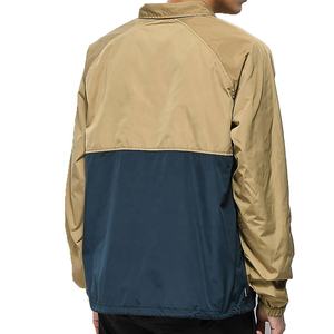 Venta caliente High Street Fashion Apparel Button Up Pullover Colores contrastantes Anorak Compra a granel Chaqueta deportiva cortavientos para hombres - Product Image 3