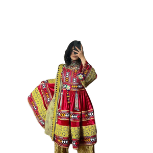 Los Mejores Vestidos Bordados de Manga Larga para Mujer al por Mayor de Pakistán, Última Llegada, Ropa Regional - Product Image 5