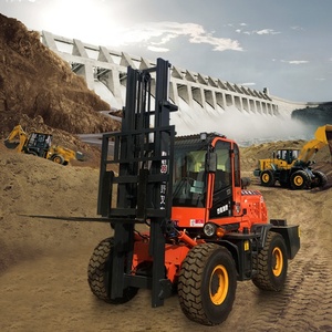 बीहड़ इलाके डीजल फोर्कलिफ्ट मॉडल 3 टी 3.5 टी 4 टी 5 टी 6T बंद सड़क फोर्कलिफ्ट नई डिजाइन - Product Image 5