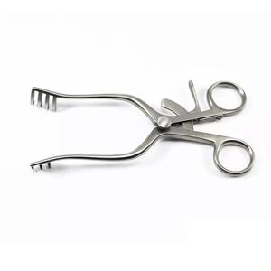 Ensemble d'instruments chirurgicaux Weitlaner auto-retenus réutilisables en acier inoxydable manuel 3X4 pour les hôpitaux et les cliniques - Product Image 4
