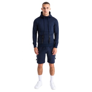 Ensemble de survêtement d'été à manches courtes pour hommes/survêtement de sport 100% Polyester, vêtements de plage, ensembles courts du nouveau voyage - Product Image 1