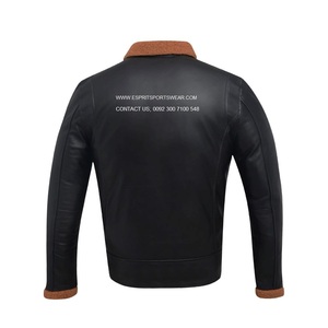 Winter <b>Biker</b> Style Fur Leather <b>Jacket</b> Premium Quality Genuine Leather Zipper Closure Top Customizable Wholesale Leather <b>Jacket</b> - Product Image 6