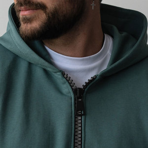 Survêtements d'hiver à capuche de haute qualité pour hommes |   Logo personnalisé surdimensionné 100% coton écologique - Product Image 4