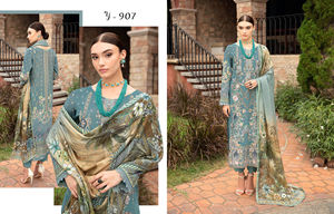 New Collection of Summer Wear Sale on Pakistani <b>Top</b> Selling 3 Pcs Dresses Unstitched Dress Lawn Fabric <b>Ladies</b> Summer Wear Suit - Product Image 2