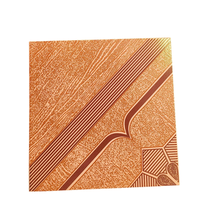 Carreaux de sol en céramique 30x30 cm, revêtement de sol durable, design élégant, surface antidérapante, finition brillante, carrelage carré 300 mm x 300 mm - Product Image 6