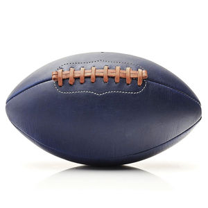 Genuine Leather Rugby <b>Ball</b> Official American Football Size Children's Entertainment Made to International PVC Rubber <b>Gloves</b> - Product Image 3