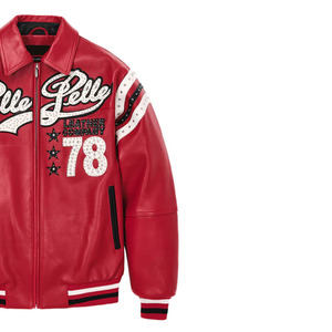 เสื้อแจ็คเก็ตหนังแท้ Pelle Pelle สำหรับผู้ชาย รุ่นพรีเมียม สำหรับฤดูหนาว กันลม กันน้ำ สีพื้น มีทุกขนาด ราคาดีที่สุด - Product Image 2