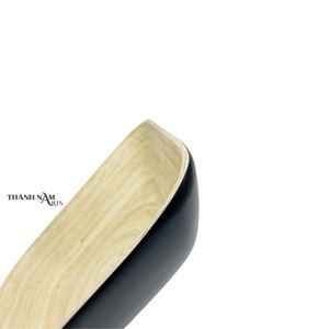 2023 taille personnalisée bambou jetable plat rond naturel écologique saladier Vietnam pour soupe fête nourriture ustensiles de cuisine utilisation - Product Image 5