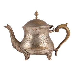 Pot à thé et à café en laiton fabriqué à la main à bas prix Mughlai Style traditionnel Home Decor & Hotels Sor Servant du thé et du café. - Product Image 2