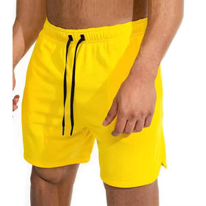 <b>Men's</b> New Arrival Breathable Gym <b>Shorts</b> Quick Dry Plus Size Fitness Active Wear with Sublimation Transfer Print for Sports Wear - Product Image 1