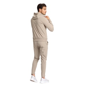 Gingtto Winter 100% algodón sólido impreso Regular Fit Custom Streetwear chándal para hombres - Product Image 6