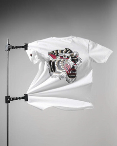 เสื้อยืดผ้าฝ้ายลายกราฟิกพรีเมียม สไตล์สตรีทแวร์ พิมพ์ลายทันสมัย ทรงลำลอง ผ้านุ่ม ใส่ได้ทุกวัน แฟชั่นท็อป ดีไซน์สุดฮิต - Product Image 2