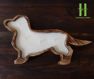 BEST SELLER Porte-bougie en bois artisanal en forme de bol à pâte, bon prix, ODM, article de décoration intérieure pour le salon, Vietnam - Product Image 6