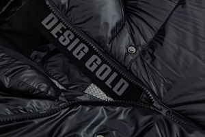 Manteaux d'hiver pour femmes, style long rembourré, vestes matelassées, mode d'extérieur, manteaux chauds, fermeture éclair, manteau long matelassé avec capuche - Product Image 5