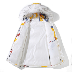 Mejor Venta profesional caliente calidad última elegante chaqueta de los hombres impresos transpirable hombres moda desgaste Parka chaquetas para hombres - Product Image 2