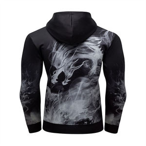 Sudaderas con capucha de sublimación hechas a medida de alta calidad para hombres, Sudadera con capucha gruesa térmica, Sudadera con capucha para hombres de moda juvenil - Product Image 3