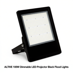 ALTIVE 100W Dimmable LED <b>Projector</b> Black Flood <b>Lights</b> - Product Image 2