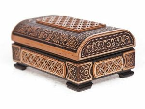 กล่องไม้ไผ่ของขวัญกล่องเครื่องสำอางสำหรับตกแต่งคริสต์มาส - Product Image 2