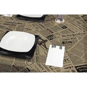 Nappe imprimée Eco Nature 100x100cm, emballée sous film rétractable et codée, B2B - Product Image 1