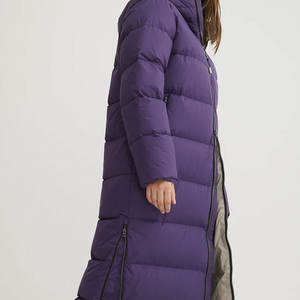 Abrigo Largo Acolchado de Invierno para Mujer, Impermeable, Transpirable, Chaqueta Acolchada - Product Image 4