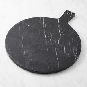 Planche à découper en marbre naturel artisanal Ustensiles de cuisine en pierre faits à la main pour servir à hacher dans la cuisine - Product Image 2