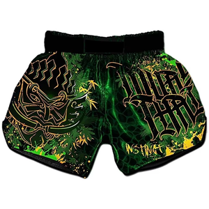 Customizable Tiger Muay Thai Boxing Shorts Breathable MMA <b>Trunks</b> <b>for</b> <b>Men</b> and Women with Mid Waist Design - Product Image 1