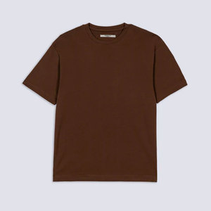 Camiseta Extra Grande de Algodón 100% con Logotipo Personalizado para Hombre, 240 g/m², Cuello Redondo, Hombros Caídos - Product Image 2