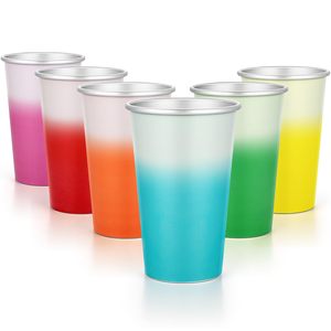 Taza de aluminio personalizada de 12oz que cambia de Color, taza mágica de Metal que cambia de Color frío <span class=keywords><strong>para</strong></span> fiesta de <span class=keywords><strong>cumpleaños</strong></span> reutilizable apilable - Product Image 2
