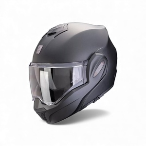 Casque modulaire SCORPION EXO-TECH EVO PRO XL en fibre de verre à coque à dégagement rapide, état neuf, certifié ECE 22.06 - Product Image 1