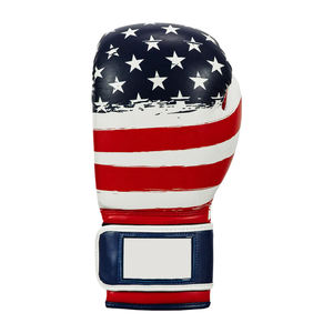 Meilleures ventes Gants de boxe imprimés pour hommes OEM personnalisé Gants d'entraînement en cuir véritable Fabriqués directement pour les arts martiaux Boxe - Product Image 3