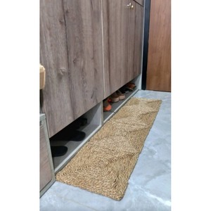 Alfombra de Pasto Marino Natural Hecha a Mano, Ecológica, Versátil, Lavable, Apta para Mascotas, Antideslizante, Resistente a las Manchas, con Respaldo de Yute, Alfombra Moderna para el Hogar - Product Image 5