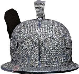 Collar con colgante de gorra para hombres y mujeres, joyería gótica Punk - Product Image 2