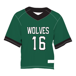 Uniforme de crosse à sublimation personnalisée de haute qualité Nouveau design Maillots avec logo entièrement personnalisables OEM Vente en gros de vêtements de crosse - Product Image 1