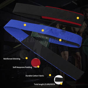 Muñequeras de Neopreno para Levantamiento de Pesas - Correas Antideslizantes para Gimnasio, Ejercicio Físico, Color y Tamaño Personalizables, Unisex, Hechas en Pakistán - Product Image 2