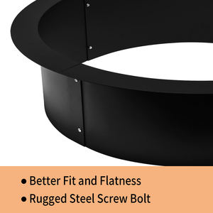 Modern Mini High-Temperature Galvanized Steel Octagonal Firepit <b>Ring</b> Outdoor Campfire <b>Burner</b> <b>Gas</b>/Petrol Wood Fuel Smokeless OEM - Product Image 3