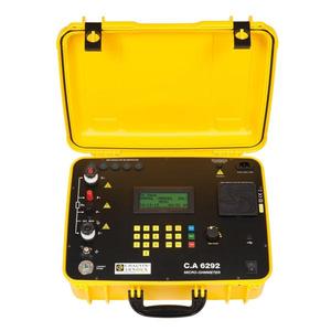 Micro ohmímetro Chauvin Arnoux 6292 200A con software Medidor de resistencia de alta precisión - Product Image 1
