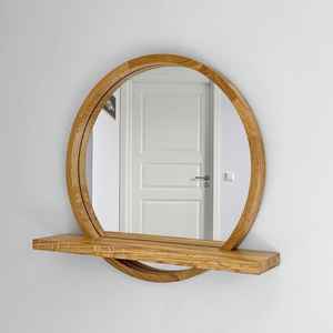 Premium Quality Handcrafted <b>Wooden</b> Wall <b>Mirror</b> <b>Frame</b> for Living Room Bedroom or Entryway Use Available for Sale price - Product Image 4