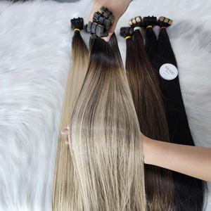 Cinta en extensiones de cabello Extensiones de cabello crudo vietnamita de calidad superior Todos los colores 100% Cabello humano para mujeres Longitud 8 -32 pulgadas - Product Image 4