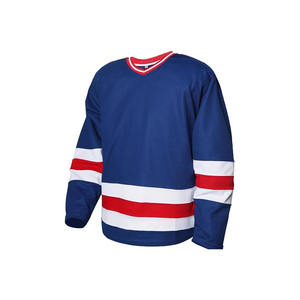 Camiseta de Práctica de Hockey sobre Hielo de Poliéster 100% de la Serie Verano, Nombre del Equipo en la Parte Delantera, Logotipo, Corte Automatizado, Secado Rápido, Color Personalizado, OEM - Product Image 2