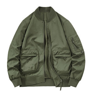 Haute qualité tache respirant Baseball College Varsity veste Bomber veste meilleure vente femmes tache vestes - Product Image 1